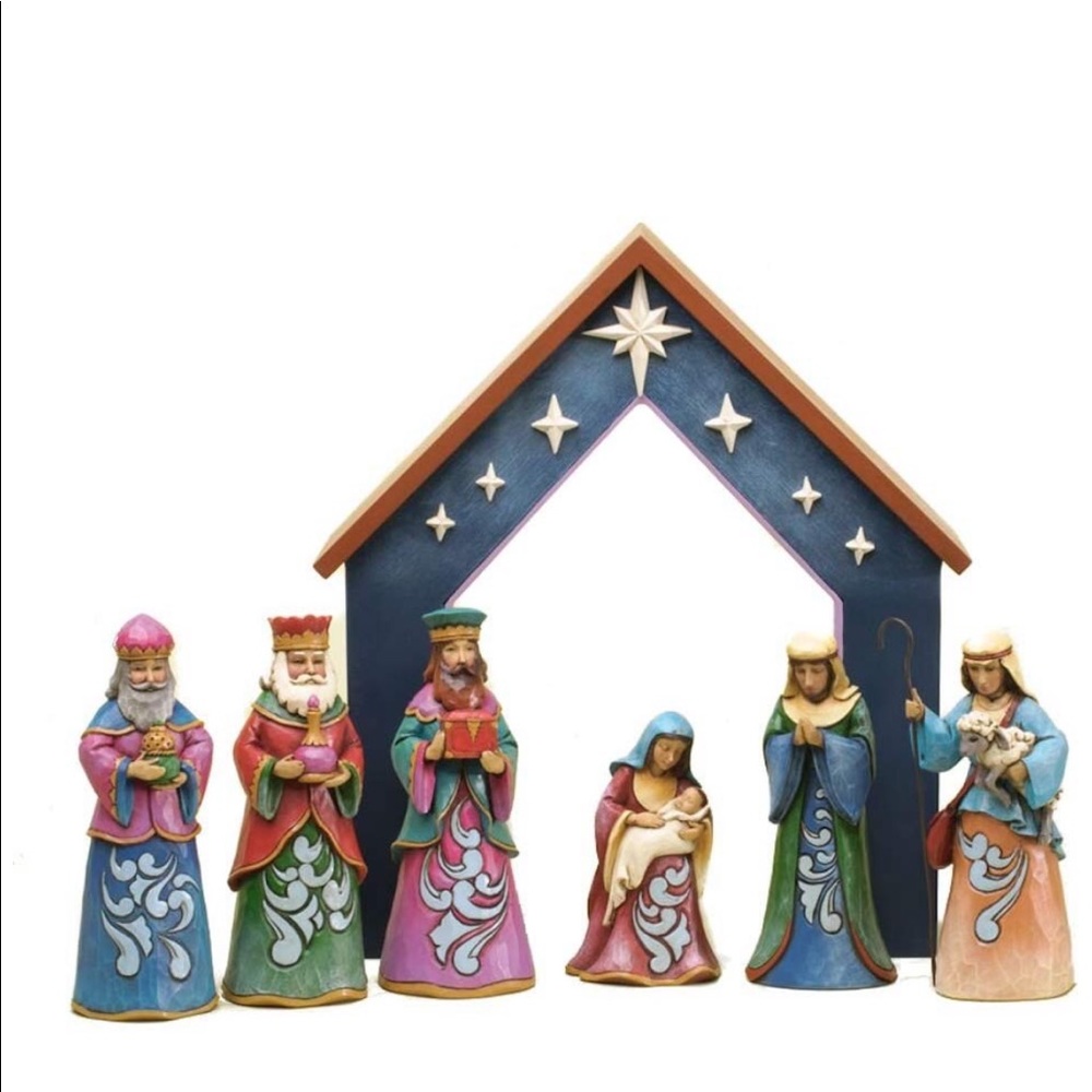Jim Shore nativity figurines